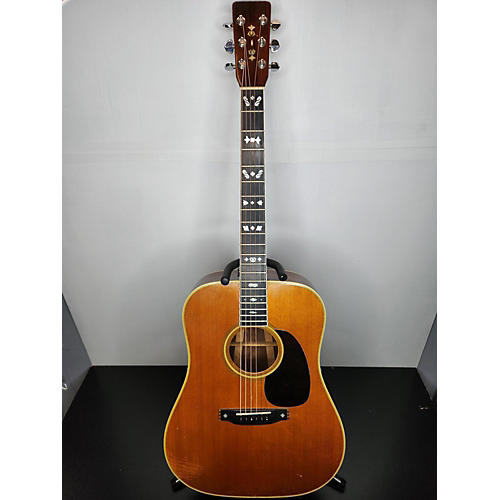 Martin Vintage 1966 Martin D35 Natural Acoustic Guitar Natural