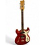 Vintage 1966 Moserite COMBO XII 12-STRING GUITAR TRANSPARENT RED Solid Body Electric Guitar TRANSPARENT RED