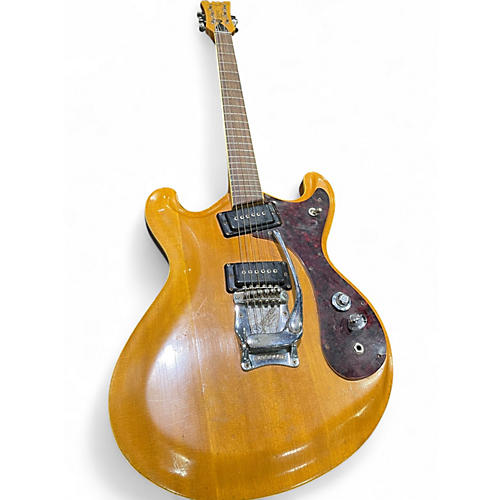 Vintage 1966 Mosrite JOE MAPHIS MODEL I Natural Solid Body Electric Guitar Natural