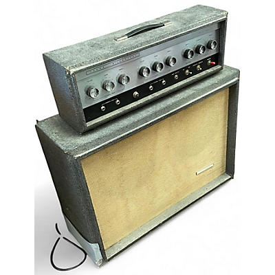 Vintage 1966 Silvertone Twin Twelve Tube Guitar Combo Amp