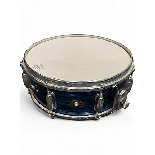 Vintage 1966 Slingerland 14in Modern Jazz Blue Agate Drum Blue Agate 33