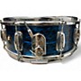Vintage 1966 Slingerland 14in Modern Jazz Blue Agate Drum Blue Agate 33