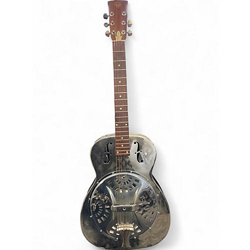 Vintage 1967 Dobro model d Chrome Resonator Guitar Chrome