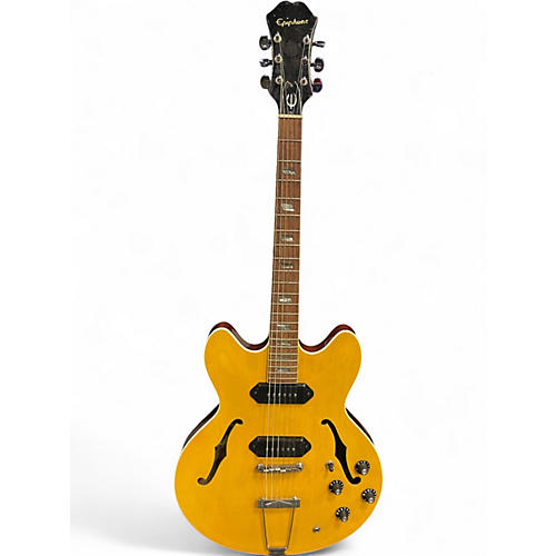 Vintage 1967 Epiphone Casino Natural Hollow Body Electric Guitar Natural