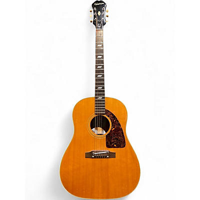 Vintage 1967 Epiphone FT-79 Texan  Natural Acoustic Guitar