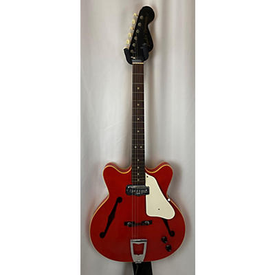 Fender Vintage 1967 Fender Coronado Candy Apple Red Hollow Body Electric Guitar