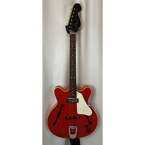 Fender Vintage 1967 Fender Coronado Candy Apple Red Hollow Body Electric Guitar Candy Apple Red