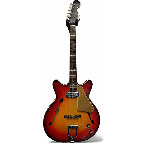 Vintage 1967 Fender Coronado I Cherry Sunburst Hollow Body Electric Guitar Cherry Sunburst