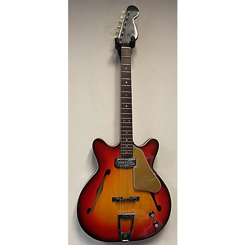 Fender Vintage 1967 Fender Coronado II Cherry Sunburst Hollow Body Electric Guitar Cherry Sunburst