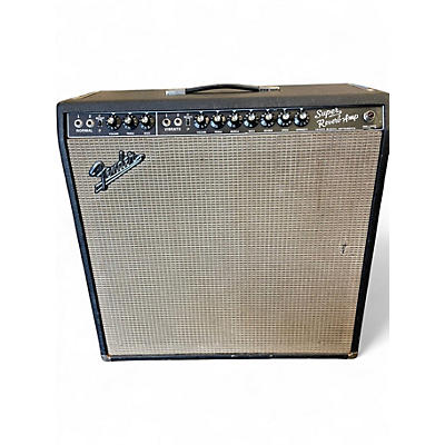 Vintage 1967 Fender Super Reverb 4x10 Tube Guitar Combo Amp