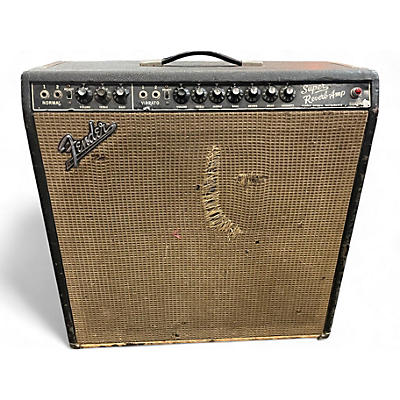Vintage 1967 Fender Super Reverb Tube Guitar Combo Amp