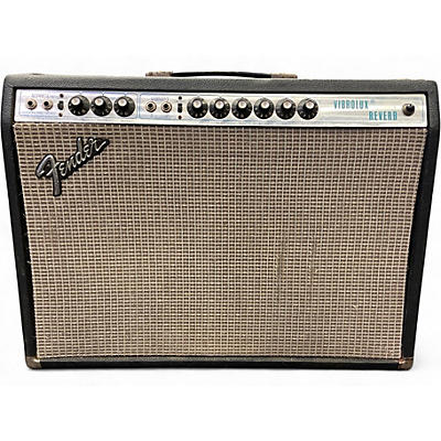 Vintage 1967 Fender Vibrolux reverb Tube Guitar Combo Amp