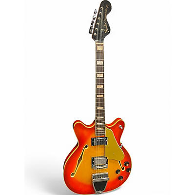 Vintage 1967 Fender coronado II Cherry Sunburst Hollow Body Electric Guitar