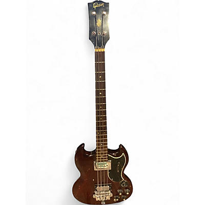 Vintage 1967 Gibson EB3 Wine Red Electric Bass Guitar