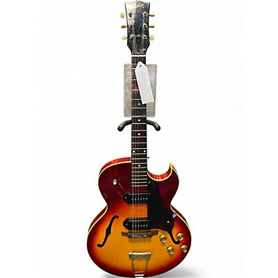Vintage 1967 Gibson ES-125TDC Cherry Sunburst Hollow Body Electric Guitar