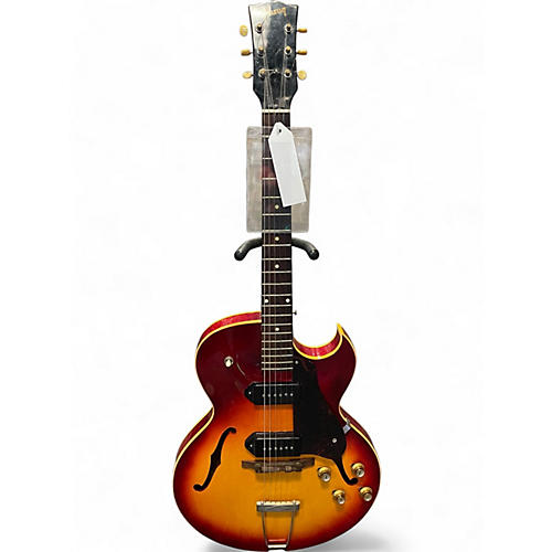 Vintage 1967 Gibson ES-125TDC Cherry Sunburst Hollow Body Electric Guitar Cherry Sunburst