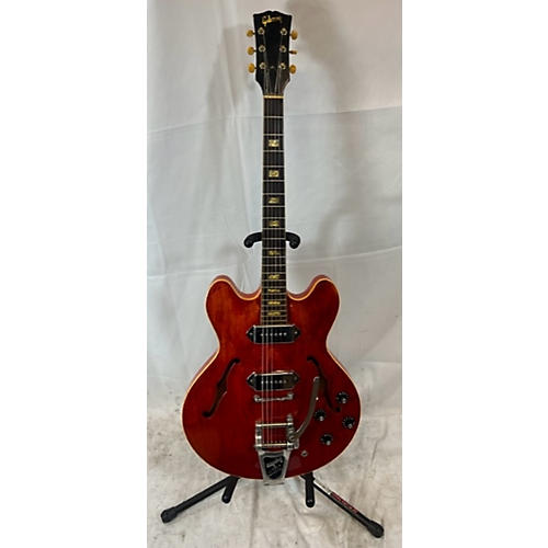 Gibson Vintage 1967 Gibson ES-330TDC Cherry Hollow Body Electric Guitar Cherry