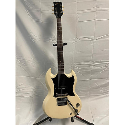 Gibson Vintage 1967 Gibson SG Junior White Solid Body Electric Guitar White