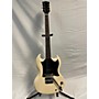 Vintage Gibson Vintage 1967 Gibson SG Junior White Solid Body Electric Guitar White