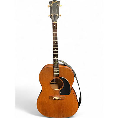 Vintage 1967 Gibson TG-0 Brown Acoustic Guitar