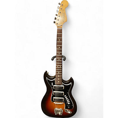 Vintage 1967 Hagstrom HAGSTROM 3 3 Color Sunburst Solid Body Electric Guitar