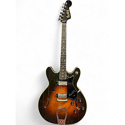 Vintage 1967 Hagstrom VIKING I 2 Color Sunburst Hollow Body Electric Guitar