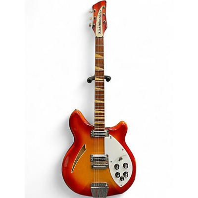 Vintage 1967 Rickenbacker 365 Fireglo Hollow Body Electric Guitar