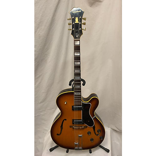 Epiphone Vintage 1968 Epiphone E-252 Broadway Sunburst Hollow Body Electric Guitar Sunburst