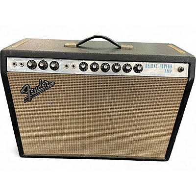 Vintage 1968 Fender Deluxe Reverb 22W 1x12 Tube Guitar Combo Amp