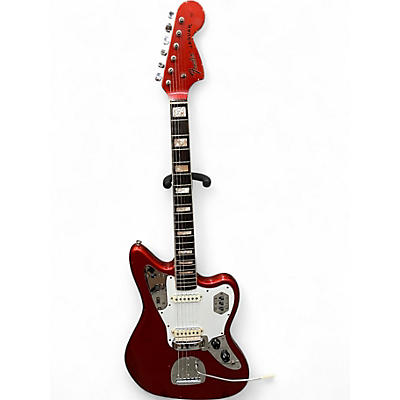 Vintage 1968 Fender Jaguar Candy Apple Red Solid Body Electric Guitar