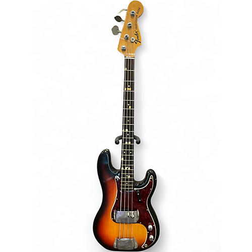 Vintage 1968 Fender Precision Bass Sunburst Electric Bass Guitar Sunburst