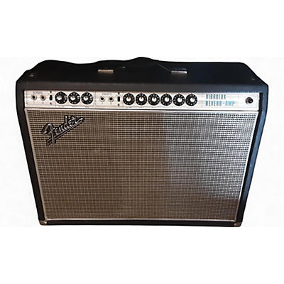 Vintage 1968 Fender Vibrolux Reverb Tube Guitar Combo Amp