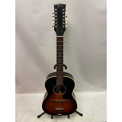 Gibson Vintage 1968 Gibson B-25/12 Sunburst 12 String Acoustic Guitar