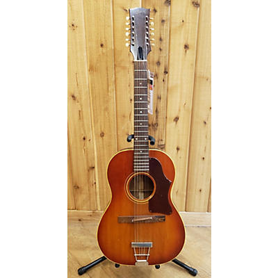 Vintage 1968 Gibson B25-12 Vintage Natural 12 String Acoustic Guitar