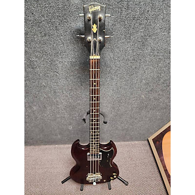 Gibson Vintage 1968 Gibson EB-0 Cherry Electric Bass Guitar