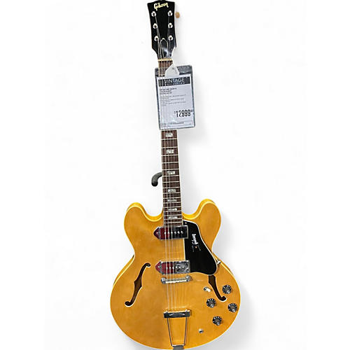 Vintage 1968 Gibson ES-330TDN Blonde Hollow Body Electric Guitar Blonde