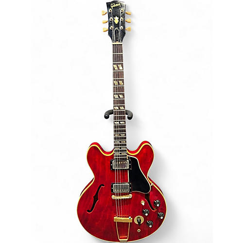 Vintage 1968 Gibson ES-345 Cherry Hollow Body Electric Guitar Cherry