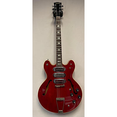 Gibson Vintage 1968 Gibson Es-330 Cherry Hollow Body Electric Guitar