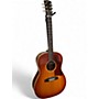 Vintage 1968 Gibson LG1 Cherry Sunburst Acoustic Electric Guitar Cherry Sunburst