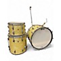 Vintage 1968 Ludwig 3 Piece Classic Outfit Vintage White Marine Pearl Drum Kit Vintage White Marine Pearl