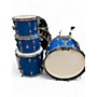 Vintage 1968 Ludwig 4 Piece HOLLYWOOD BLUE SPARKLE Drum Kit BLUE SPARKLE