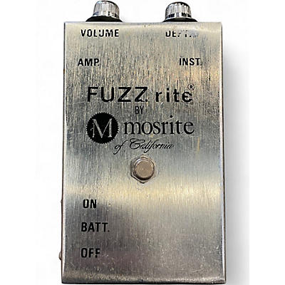 Vintage 1968 Mosrite FUZZRITE Effect Pedal