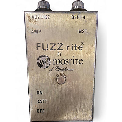 Vintage 1968 Mosrite FUZZrite Effect Pedal