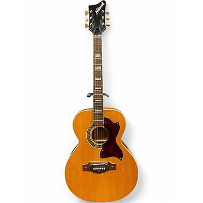 Vintage 1968 National N710 Natural Acoustic Guitar