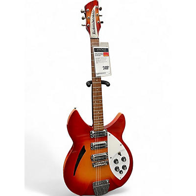 Vintage 1968 Rickenbacker 345 Fireglo Hollow Body Electric Guitar