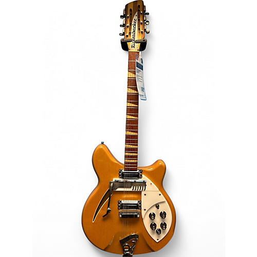 Vintage 1968 Rickenbacker 360/12 Convertible Mapleglo Hollow Body Electric Guitar Mapleglo