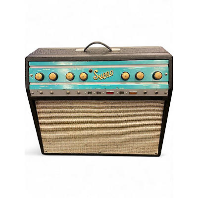 Vintage 1968 Supro BIG STAR REVERB Tube Guitar Combo Amp