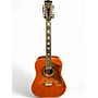 Vintage 1968 VOX Folk Twelve Electric Natural 12 String Acoustic Electric Guitar Natural