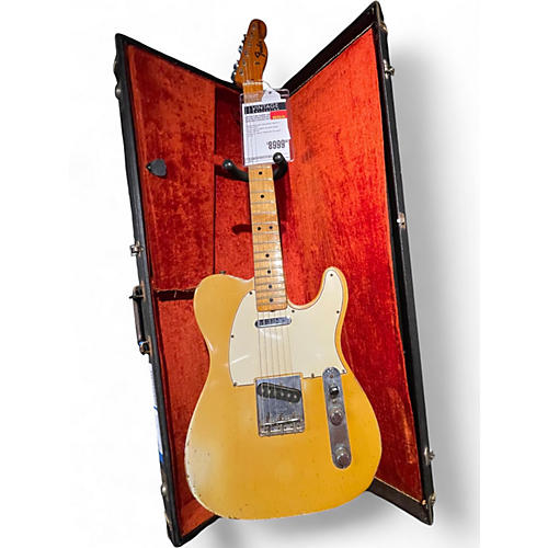 Vintage 1969 Fender 1969 Telecaster Butterscotch Solid Body Electric Guitar Butterscotch
