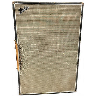 Vintage 1969 Fender Bassman 2x15 With EVs Guitar Cabinet